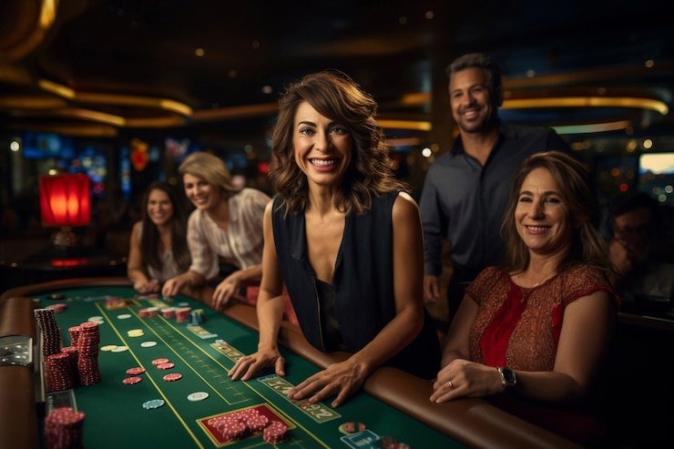 Three Card Poker live table mobile view